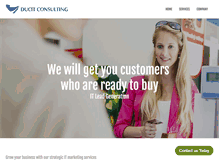 Tablet Screenshot of ducitconsulting.com